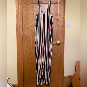 Striped Jumpsuit